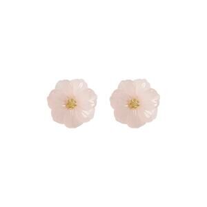 JENNIFER BEHR Wynne Earrings in Rose Quartz